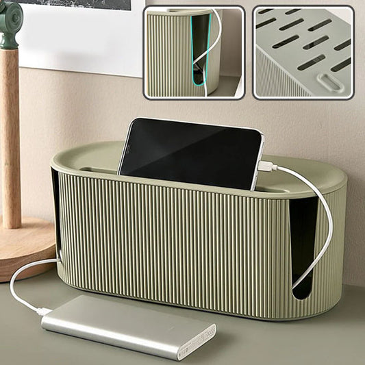 Boite-de-rangement-plastique-vert-sécurité-maximale