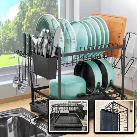 Egouttoir Vaisselle | ClearDry™ - Rangement Optimal