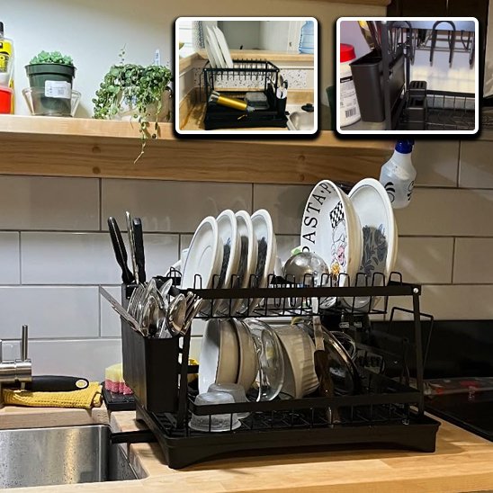 Egouttoir Vaisselle | ClearDry™ - Rangement Optimal