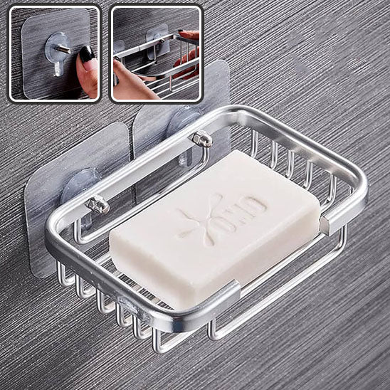 Porte Savon Mural | LuxeBath™ - Rangement Optimal