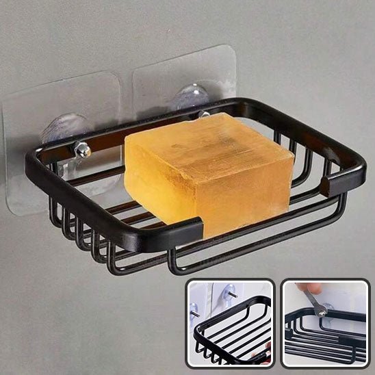 Porte Savon Mural | LuxeBath™ - Rangement Optimal