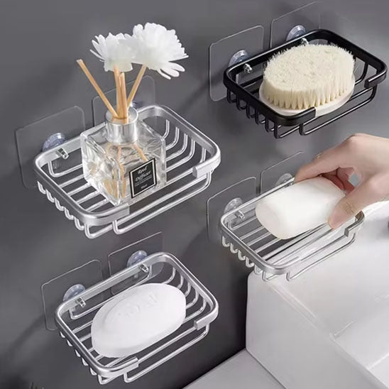 Porte Savon Mural | LuxeBath™ - Rangement Optimal