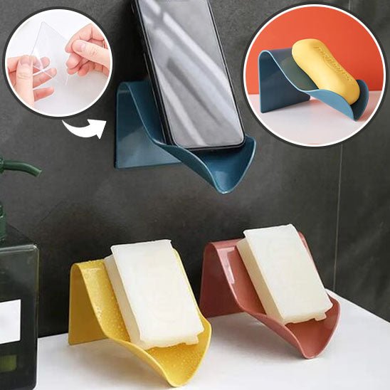 Porte Savon Mural | SavonSec™ - Rangement Optimal