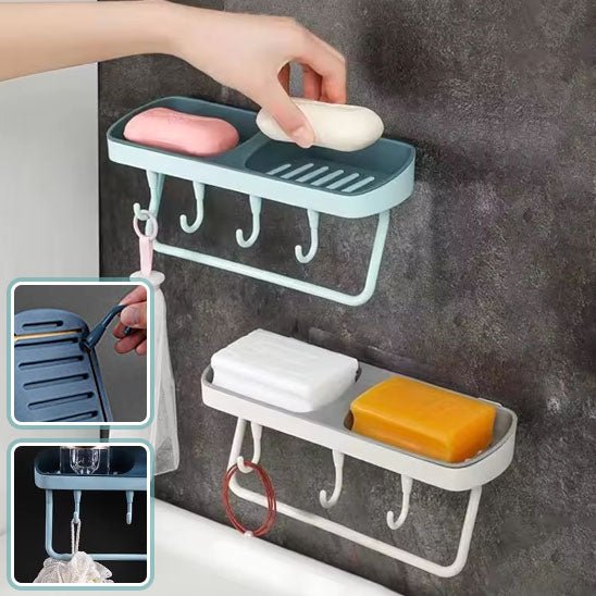 Porte Savon Mural | ZenSpace™ - Rangement Optimal