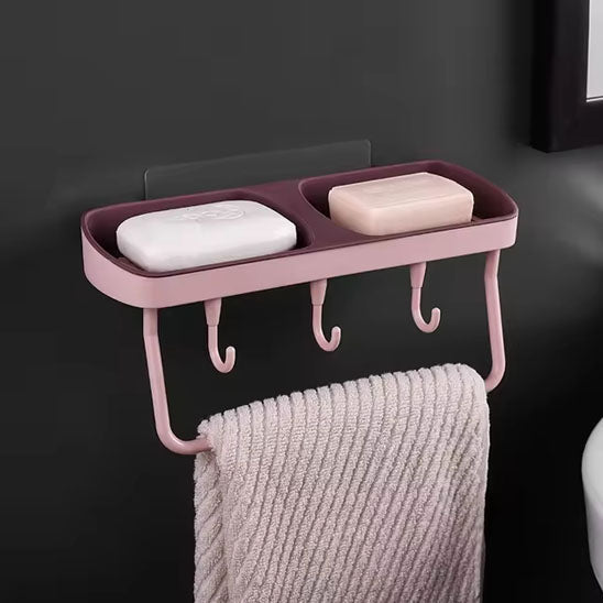 Porte Savon Mural | ZenSpace™ - Rangement Optimal