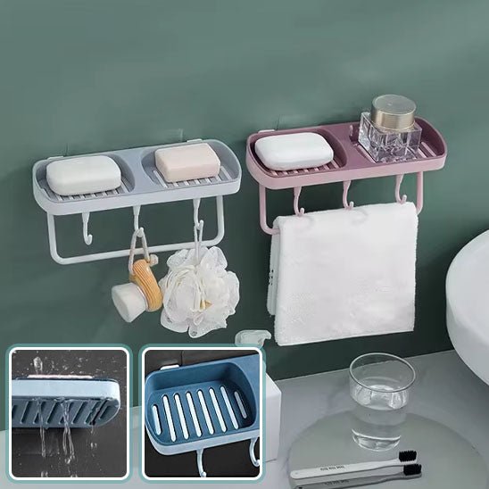 Porte Savon Mural | ZenSpace™ - Rangement Optimal