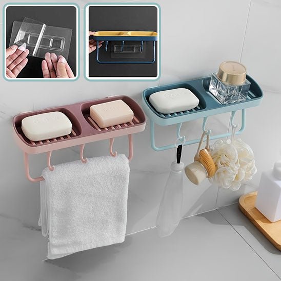 Porte Savon Mural | ZenSpace™ - Rangement Optimal