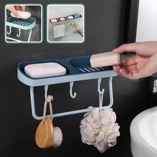 Porte Savon Mural | ZenSpace™ - Rangement Optimal