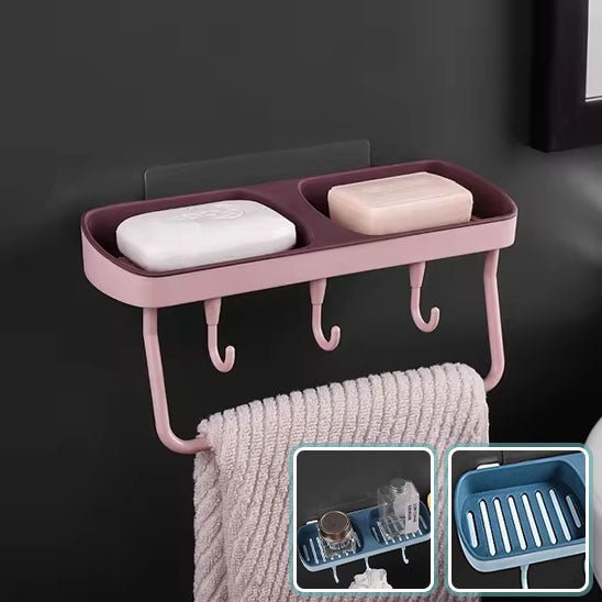 Porte Savon Mural | ZenSpace™ - Rangement Optimal