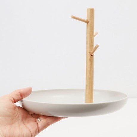 Rangement Clé - BranchRoundTray™ - Blanc - Rangement Optimal