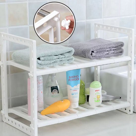 ETAGERE DE RANGEMENT | SOUS EVIER - JustOrganize™ - Rangement Optimal