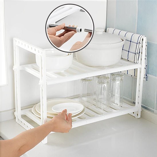 ETAGERE DE RANGEMENT | SOUS EVIER - JustOrganize™ - Rangement Optimal
