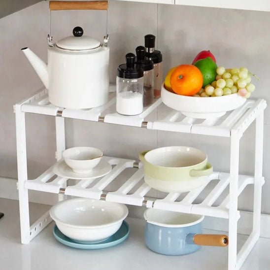 ETAGERE DE RANGEMENT | SOUS EVIER - JustOrganize™ - Rangement Optimal