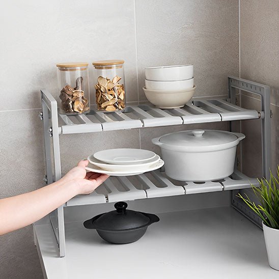ETAGERE DE RANGEMENT | SOUS EVIER - JustOrganize™ - Rangement Optimal