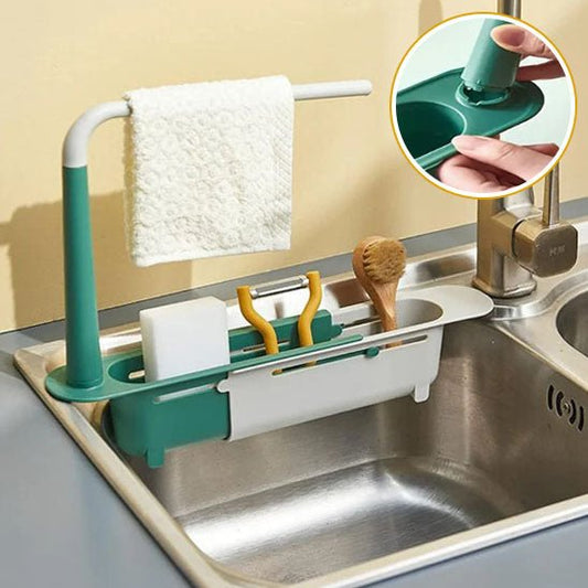 Porte Eponge | HoldClean™ - Rangement Optimal